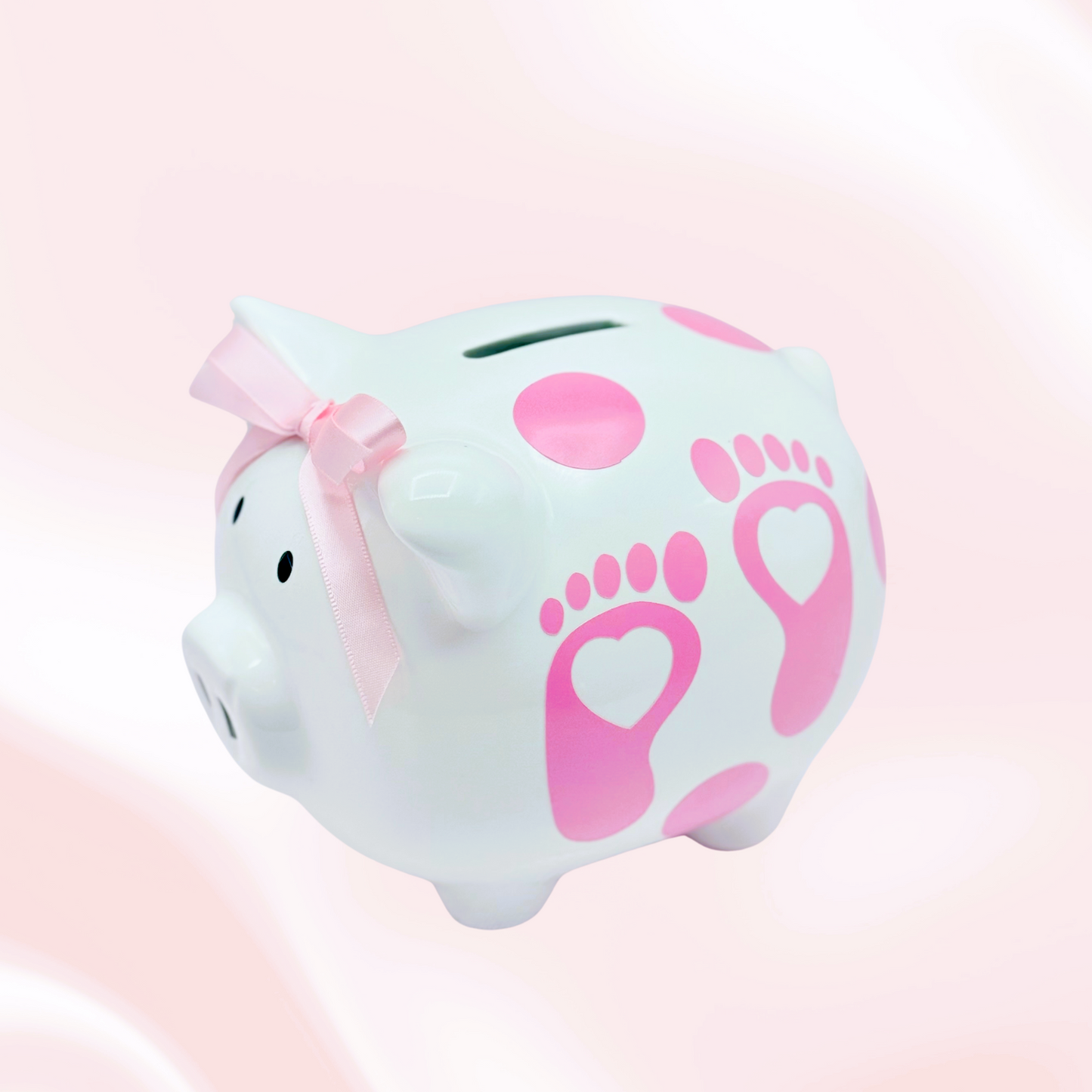 Customized Baby Girl Piggy Bank
