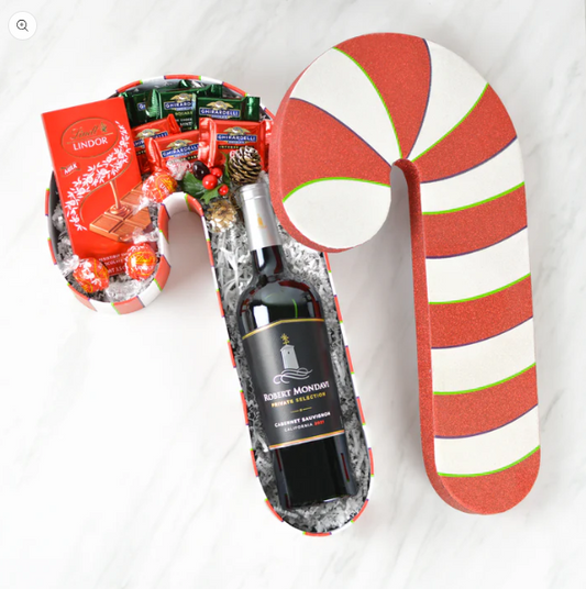 Holiday Candy Cane Gift