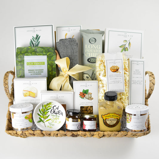 An Abundant Gourmet Gift Basket Medium