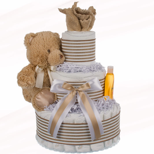 Gender Neutral Diaper Cake