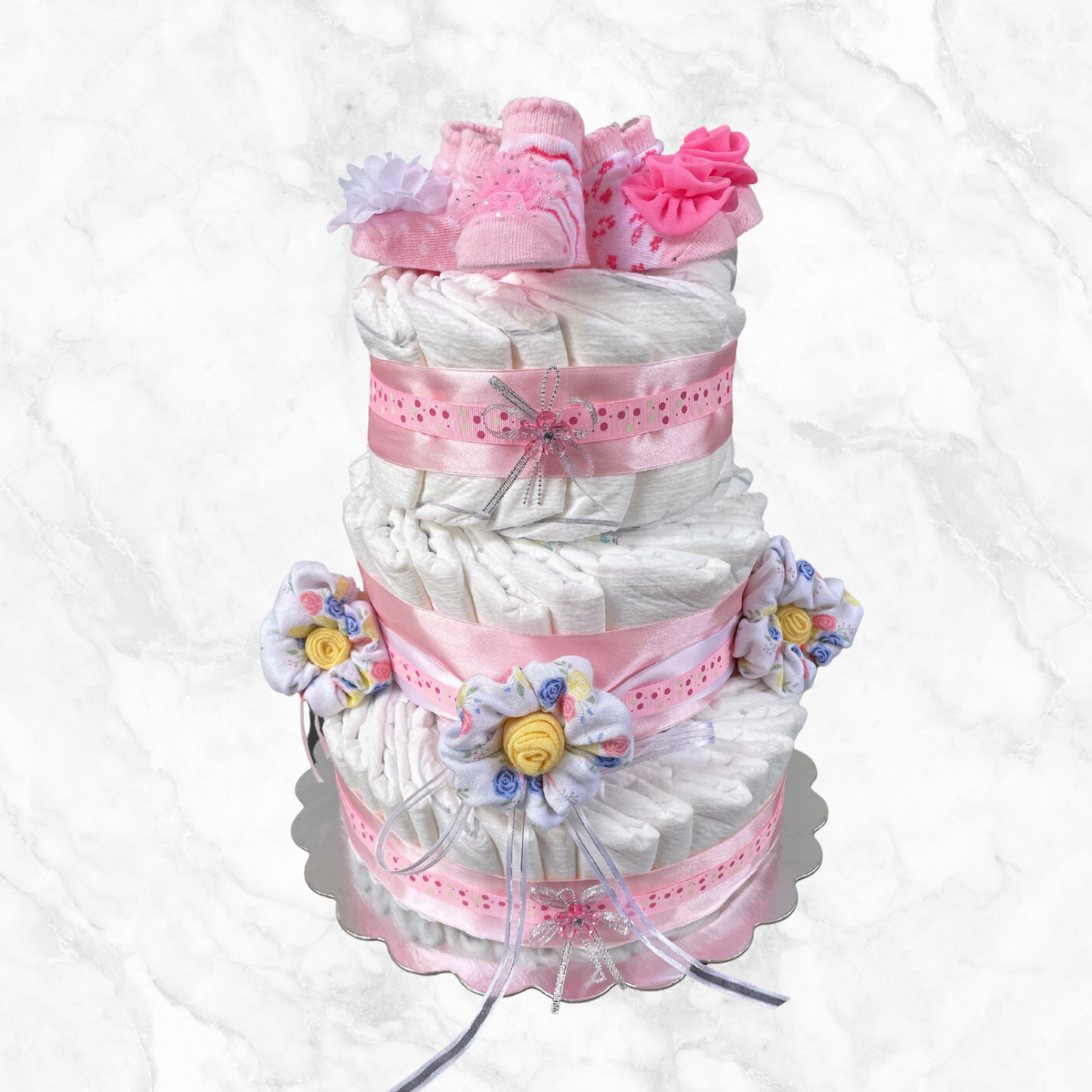 Baby Diaper Cakes (Custom)